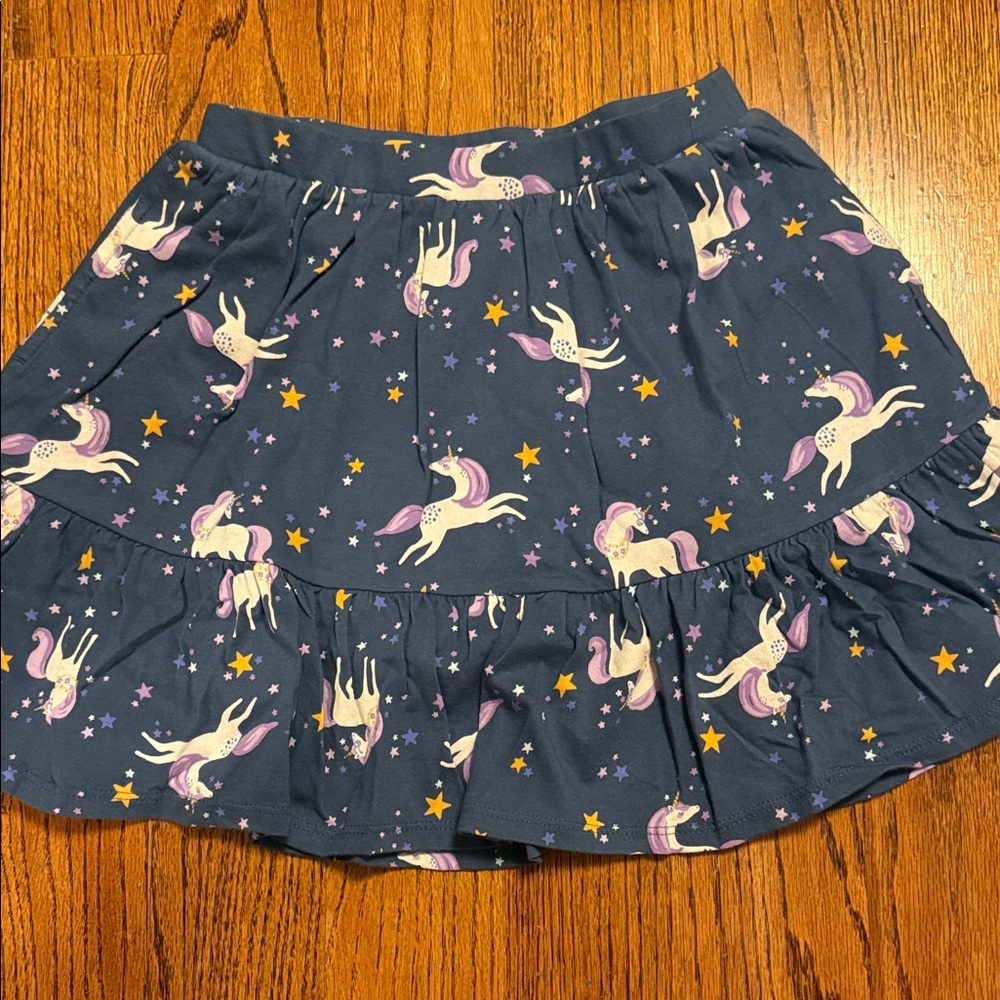 Lands' End Blue Unicorn Skort